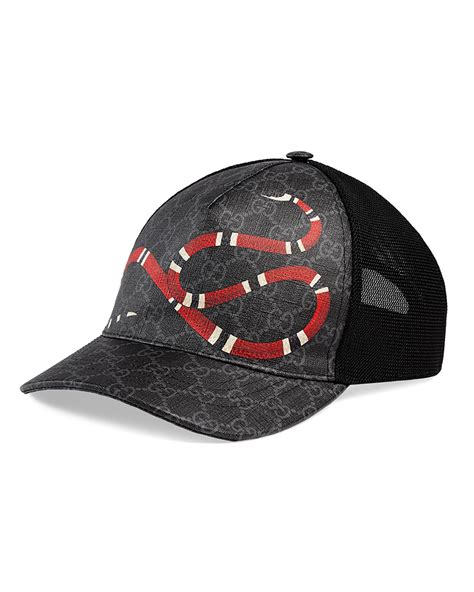 black gucci hat with snake|gucci kingsnake hats.